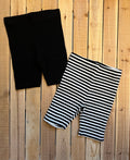 Ribbed Biker Shorts