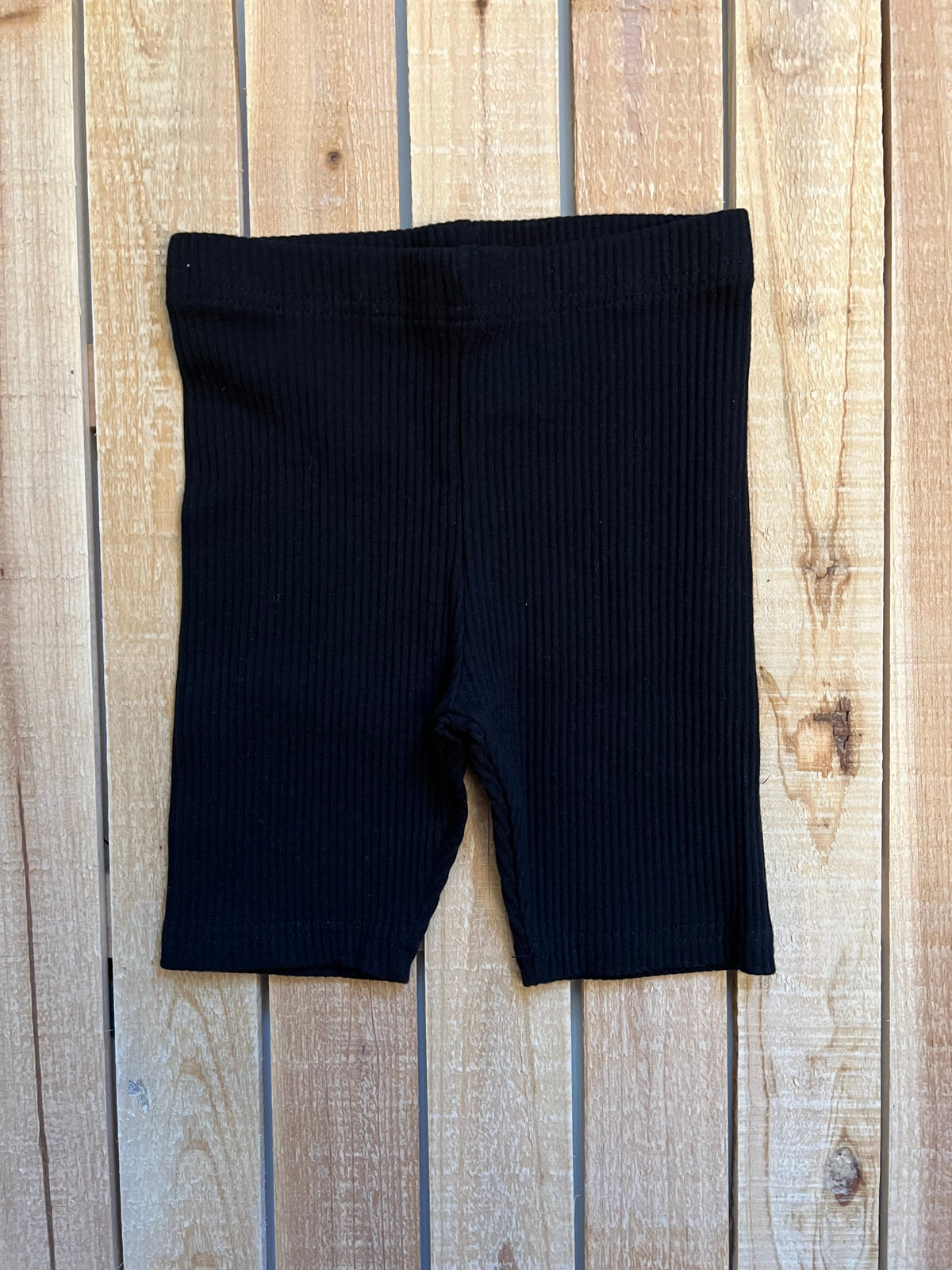 Ribbed Biker Shorts