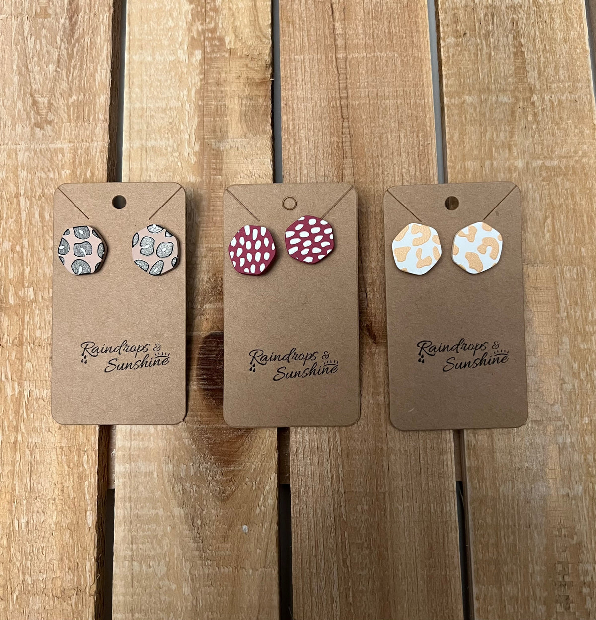 Hexagon Earrings