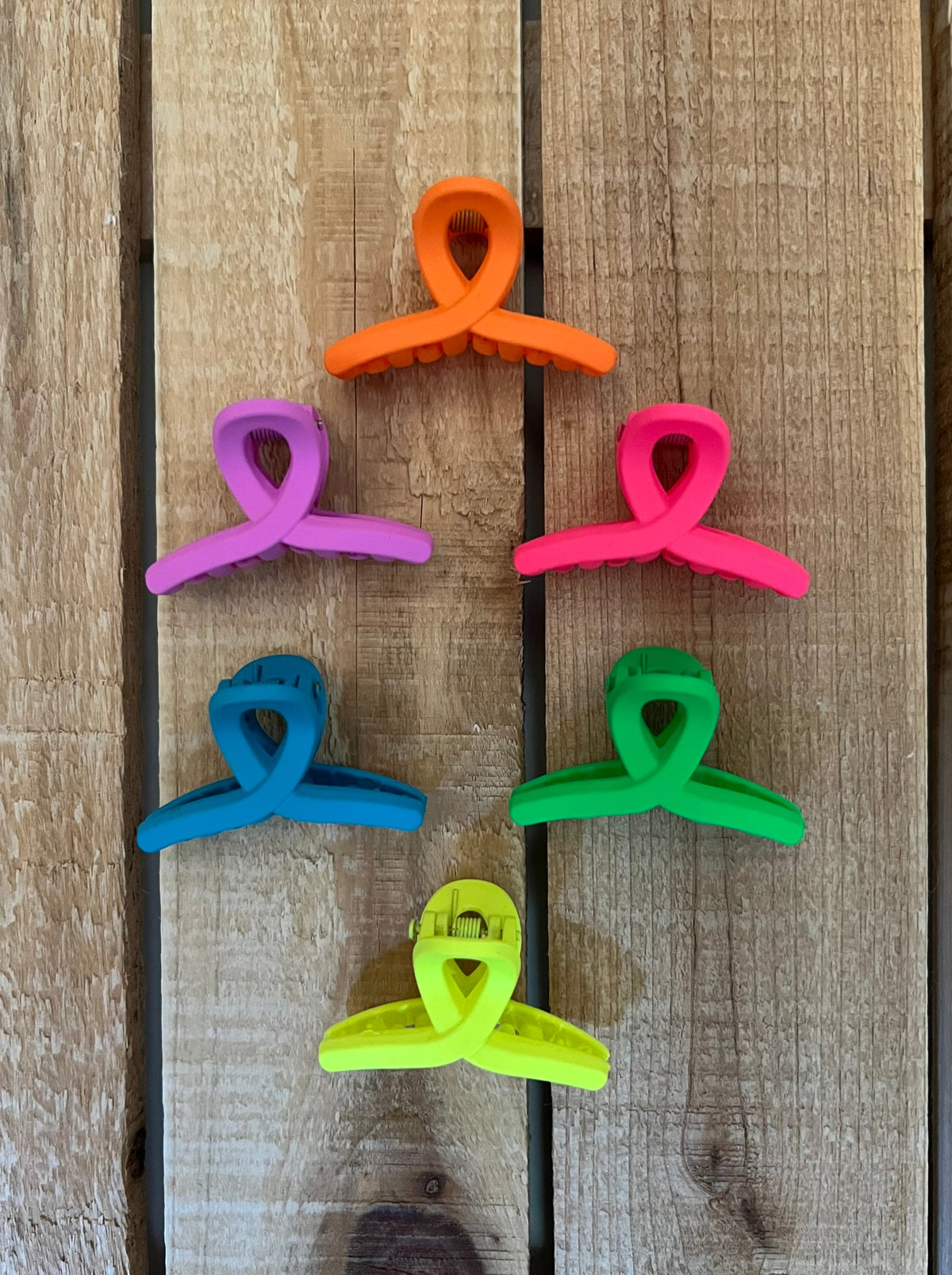 Small Neon Hair Clip
